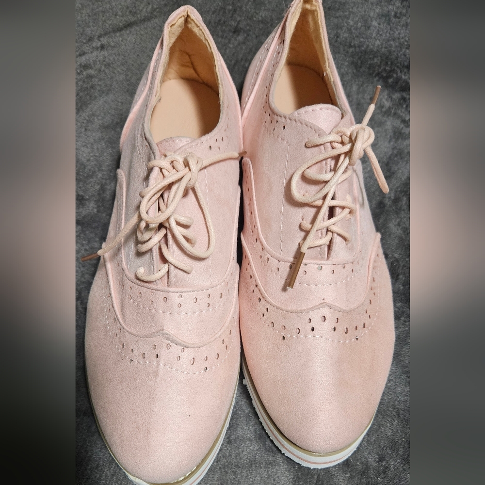 Pink Loafers